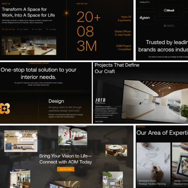 Digital Marketing Agency Service business website design